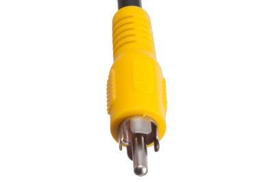 InLine 89937D Câble RCA vidéo et 1 connecteur RCA 3 m Jaune : :  High-Tech