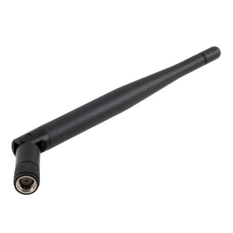 ShowMeCables 2.4 to 2.5 GHz Rubber Duck Antenna 3 dBi RP-SMA Male Tilt Swivel