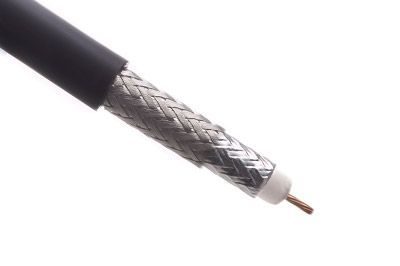 thumbnail image 2 of Belden 7733A RG-8 Coaxial Cable – 5ft, 10AWG, 50 Ohm, Plenum, Black – Made In USA 2 of 4