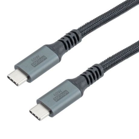ShowMeCables USB 3.2 Data Cable, Aluminum connector, 20Gbps, C Male ...