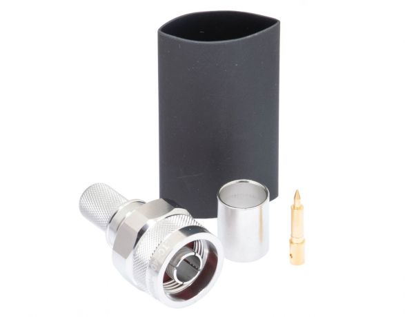 Times Microwave N Male Crimp Connector - LMR-400 - TC-400-NMH-X