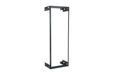 WM Series Open Frame Wall Rack - 18 Inch Depth - 30 RU | ShowMeCables.com