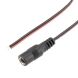 ShowMeCables DC Power Cable, 5.5mm/2.1mm Female To Open, 1-Foot