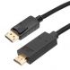 ShowMeCables DP to HDMI 2.0 M/M, 4K, Nylon braided cable, 2 Meter