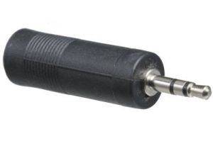 1/4 IN Stereo Female to 3.5mm Stereo Male Adapter