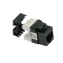 Cat5E RJ45 110 Type 180° Keystone Jack