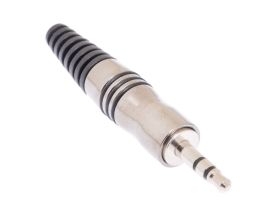 Deluxe 3.5mm Stereo Male Solder Connector - Metal