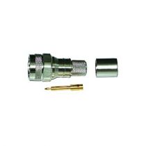 DISCONTINUED Times Microwave N Male Crimp Connector - LMR-500 - TC-500-NMH-X