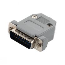 DB15 Male Solder Connector Kit with Metal Thumbscrews