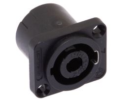 Neutrik speakON 4 Pole Male Chassis Mount Connector | NL4MP