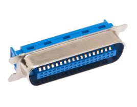 36 Pin Male Crimp Centronics Connector - Flat Ribbon Cable (IDC Type)