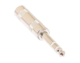 Reinforced 1/4 IN Stereo Male Solder Connector - Metal