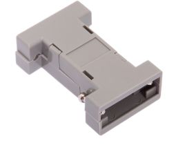 DB9 & HD15 VGA Dual Sided Hood - Plastic