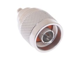 1.0/2.3 Mini-Din Female to N Male Adapter