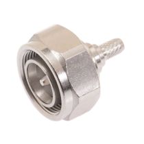 4.3/10 Mini-DIN Male Crimp Connector - RG142, RG223, & RG400