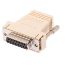 DB15 Female to RJ12 Female Modular Adapter Kit - 6 Conductor
