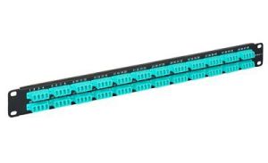LC Quad High Density Fiber Patch Panel  - 40/100GB - 48 Duplex/96 Simplex Port