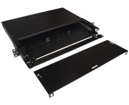 1U - Slide Out - 3 Fiber Adapter Patch and Splice Panel