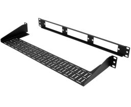 Rack Mount Fiber FDU Patch Panel with Rear Cable Support - 1U