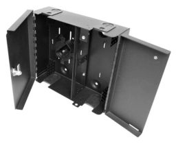 Dual Door Wall Mount Fiber Enclosure - Up to 48 Ports