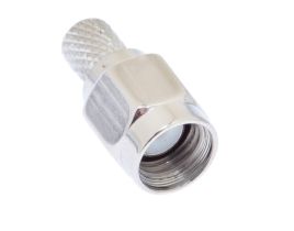Reverse Polarity SMA Male Crimp Connector - RG58, RG141 & LMR-195