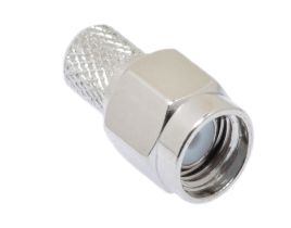 Reverse Polarity SMA Male Crimp Connector - LMR-240