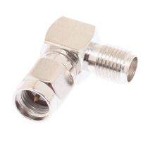 SMA Male to SMA Female Right Angle Adapter
