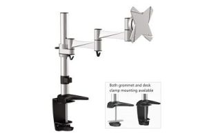 Single Computer Monitor Desk Mount - 13 inch - 23 inch