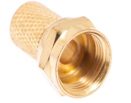 F-Type Male Twist-On Connector - RG59/U Cable