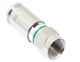 Holland SLCU-6Q F-Type Male Compression Connector - RG6 Quad