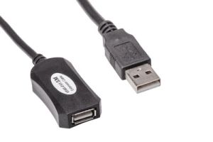 USB 2.0 Extension Cable - A-Male/A-Female - Active - 16 FT