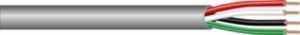 4 Conductor - 18 AWG - Stranded - Unshielded - Plenum - Gray | West Penn Part 25244B