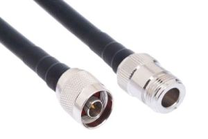 N Male to N Female Low Loss 240 Coaxial Assembly