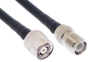 Reverse Polarity TNC Male to Reverse Polarity TNC Female Low Loss 240 Coaxial Assembly