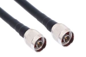 N Male to N Male Low Loss 400 Coaxial Assembly
