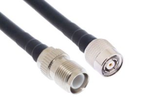 RP TNC Male to RP TNC Female Low Loss 400 UltraFlex Coaxial Assembly