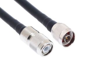 N Male to TNC Male Low Loss 400 UltraFlex Coaxial Assembly