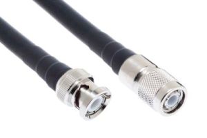 BNC Male to TNC Male Low Loss 400 Coaxial Assembly