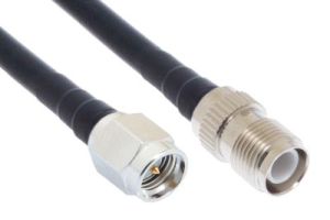 SMA Male to Reverse Polarity TNC Female Low Loss 400 Coaxial Assembly