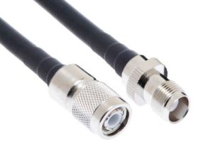 TNC Male to TNC Female Low Loss 400 Coaxial Assembly