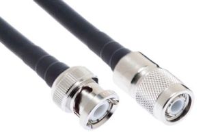 BNC Male to TNC Male Low Loss 400 UltraFlex Coaxial Assembly