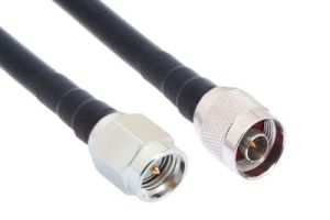 N Male to SMA Male Low Loss 400 UltraFlex Coaxial Assembly