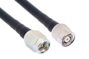 SMA Male to Reverse Polarity TNC Male Low Loss 400 UltraFlex Coaxial Assembly