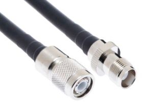 TNC Male to TNC Female Low Loss 400 UltraFlex Coaxial Assembly