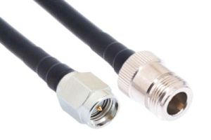 N Female to SMA Male Low Loss 400 UltraFlex Coaxial Assembly