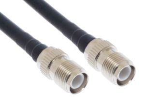 Reverse Polarity TNC Female to Reverse Polarity TNC Female Low Loss 600 Coaxial Assembly