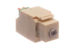 3.5mm Mono Push-Pin Keystone Jack