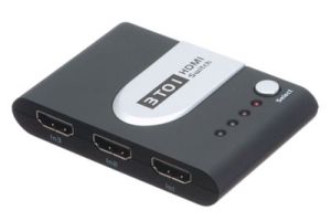 3-Way HDMI Switch Box (3in/1out)