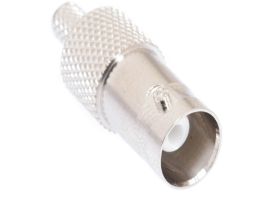 BNC Female Crimp Connector - RG59 & RG62 Plenum