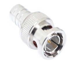 BNC Male Crimp Connector - RG59 & RG62 Plenum